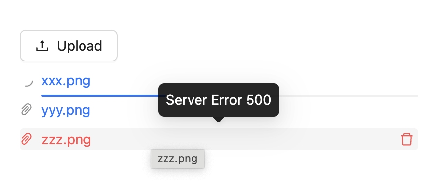 error tip